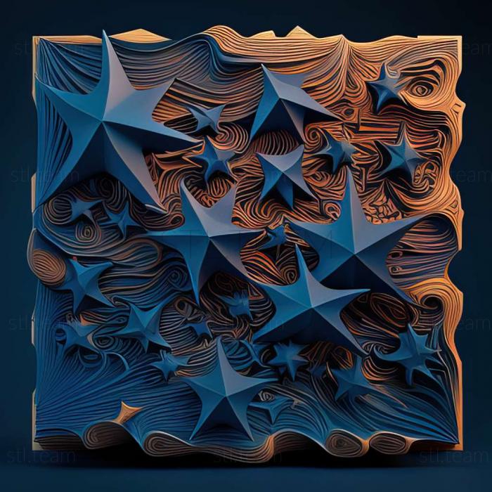 3D модель Гра Море зірок (STL)